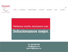 Tablet Screenshot of bypass.es